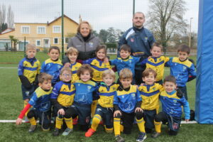 Photo de l'équipe U6 2023-2024 du RC Vichy Rugby